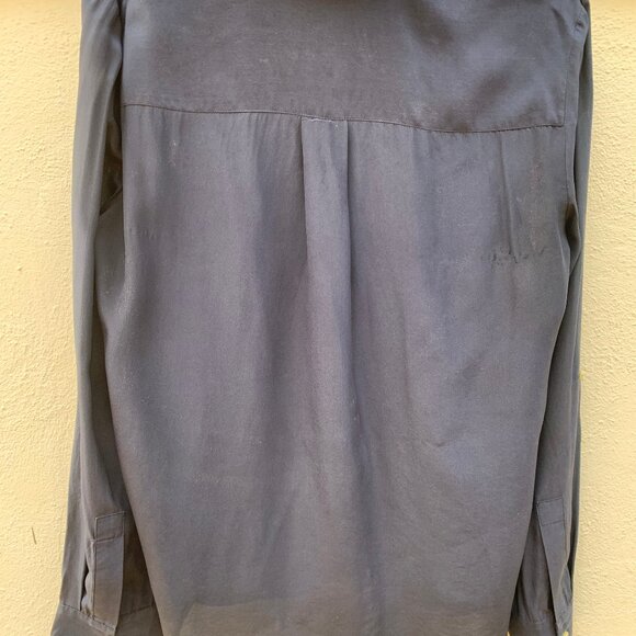 Ann Taylor Silk Cargo Blouse - Picture 2 of 9